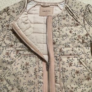 Blank NYC Quilted Floral Jacket Size Small